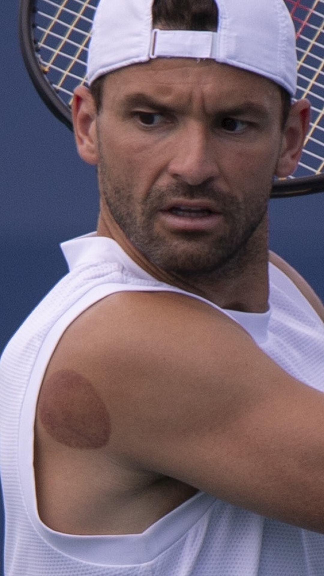 Григор Димитров на Miami Open през 2025 г.; архивен портрет, не от US Open 2026
